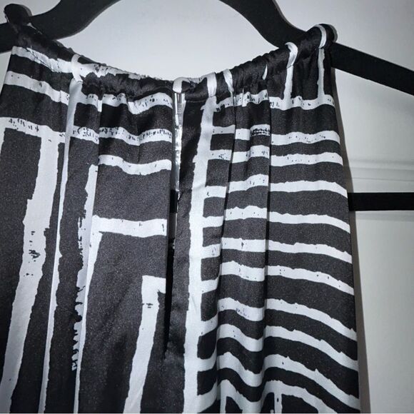 New, Chico’s Halter  Ruffle Maxi Dress Chicos - Picture 10 of 14